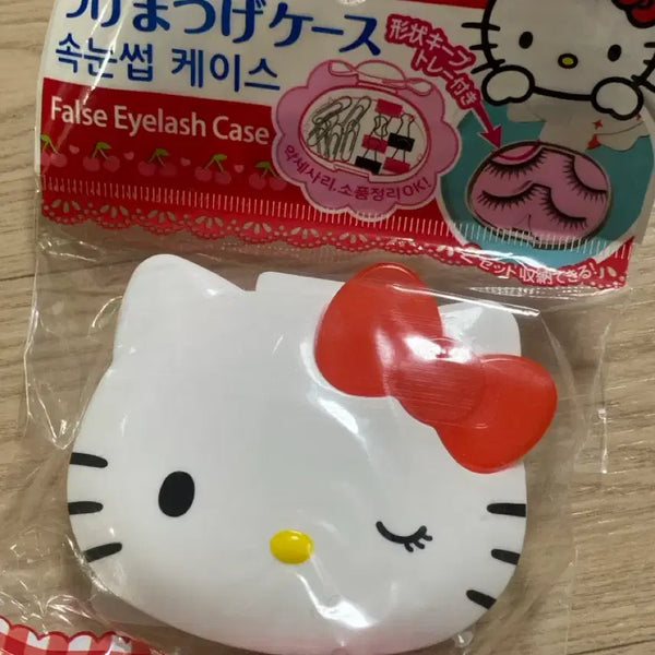 [BUNJANG] Vintage 2014 Classic Hello Kitty Eyelash Case / 고전키티 속눈썹케이스