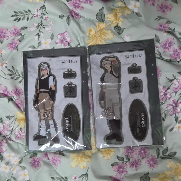 [BUNJANG] W4L Bambi Eunho Acrylic Standee (Unsealed) / w4l 밤비, 은호 아크릴 스탠딩 (개봉)