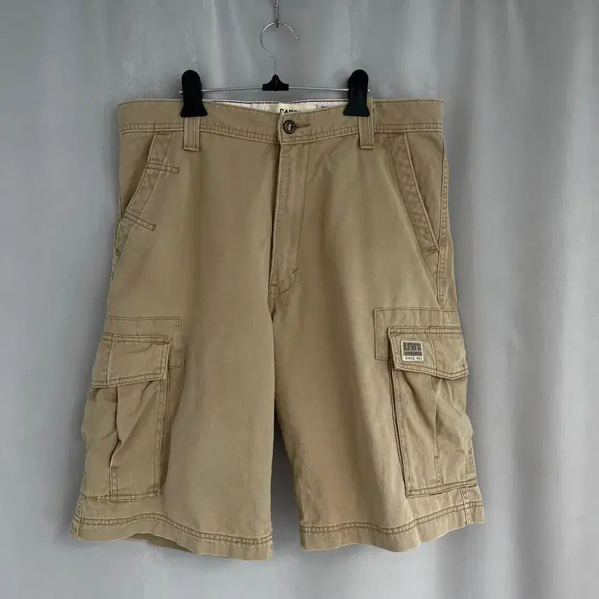 [BUNJANG] Levi's Half Cargo Pants #4535 / 리바이스 하프 카고 팬츠/#4535
