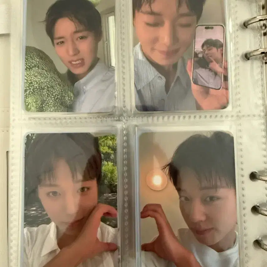 [BUNJANG] Park Jihoon Forment 2nd Edition Photocard Bundle Set / 박지훈 포맨트 2차 포토카드 4종 일괄 판매