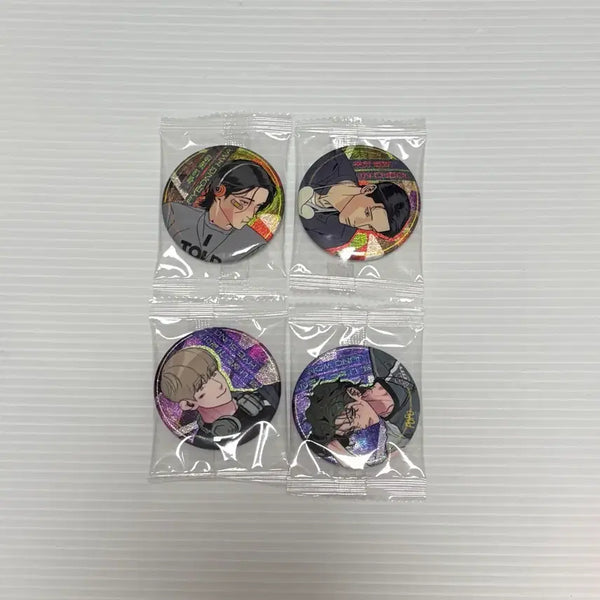 [BUNJANG] Ju Pyung Spring Cartoon Spring Sweet Home Can Badge Bundle Set (Sealed) / 주의 평화 주평 봄툰 봄스윗홈 캔뱃지 일괄 미개봉