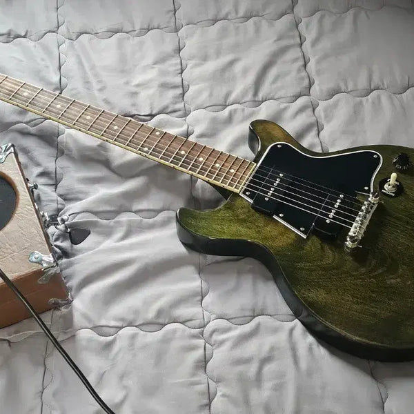 [BUNJANG] Epiphone Les Paul Special Double Cut P90 Electric Guitar Antique Silverburst / [신품] 에피폰 레스폴 스페셜 더블컷 P90 앤틱실버폭스
