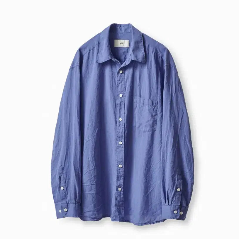 [BUNJANG] M E E R S AGO Hemp Shirt Blue / M 이얼즈어고 헴프 포이카셔츠 [블루]