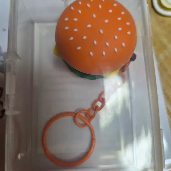 [BUNJANG] Hamburger Keyring / 햄버거 키링 """