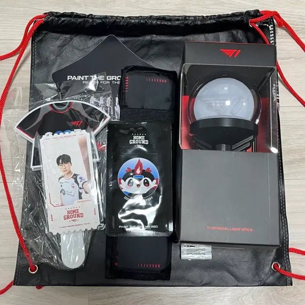 [BUNJANG] T1 Homeground Special Edition Cheer Stick Full Set / T1 홈그라운드 특전 응원봉 풀세트