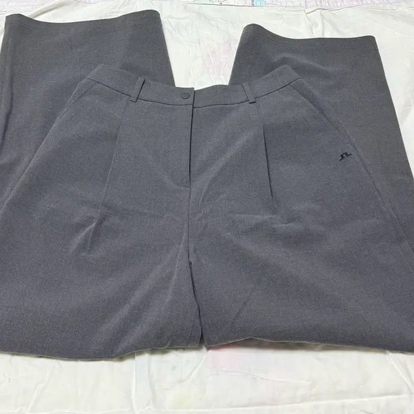 [BUNJANG] J.LINDEBERG Grey Wide Leg Slacks (Size 27/66) / 제이린더버그 그레이 와이드 슬렉스27(66사이즈)