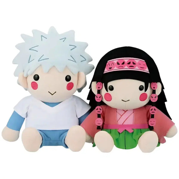 [BUNJANG] Hunter x Hunter Zoldyck Family Kirua & Alka Prize A Plush Doll / 헌터헌터 쿠지 제일복권 조르딕 A상 키르아 아르카 봉제인형 누이