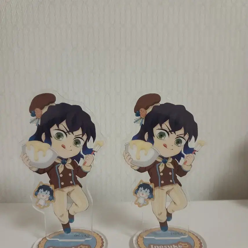 [BUNJANG] Demon Slayer Inosuke Hashibira Valentine's Day Mini Acrylic Standee (Bundle Set) / 귀멸의 칼날 하시비라 이노스케 발렌타인 미니 아크릴 스탠드! (일괄)