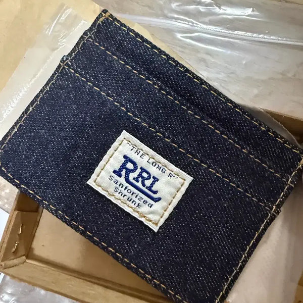 [BUNJANG] RRL Denim Card Holder / 더블알엘 카드지갑