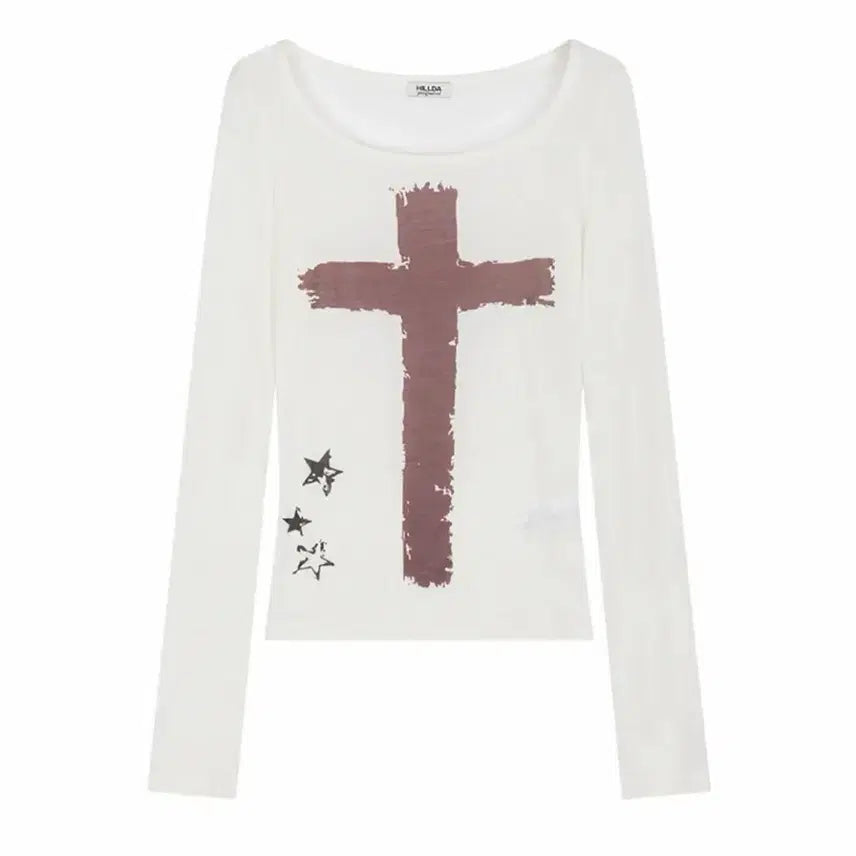 [BUNJANG] Hilda Emergency Long Sleeve Ivory / (새상품) 힐다 이머전시 롱슬리브 아이보리