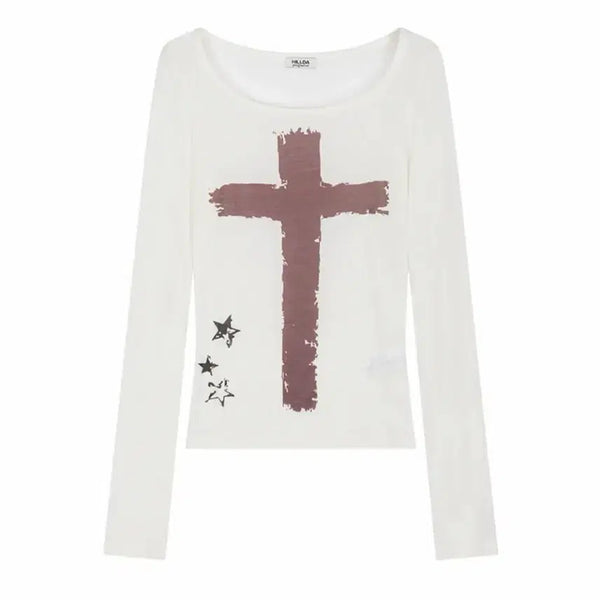 [BUNJANG] Hilda Emergency Long Sleeve Ivory / (새상품) 힐다 이머전시 롱슬리브 아이보리