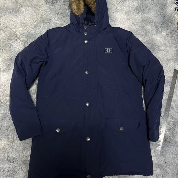 [BUNJANG] Fred Perry Down Long Parka L Size / 프레드페리 다운 롱 파카 L사이즈