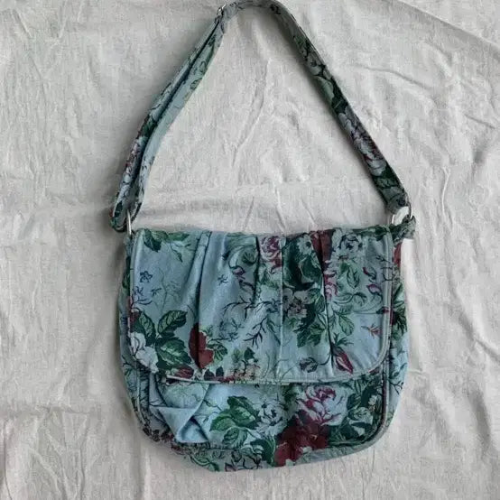 [BUNJANG] Molly Goddard Flower Pattern Denim Bag / 몰리고다드 Molly Goddard 플라워 패턴데님백
