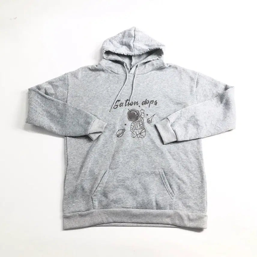 [BUNJANG] Astronaut Printing Hoodie / 우주인 프린팅 후드티