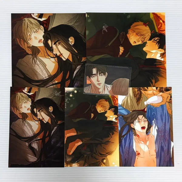 [BUNJANG] Aeyok Bomtoon Special Edition Photocard Bundle Set / 애욕 프박 봄툰 특전 포카 일괄 양도