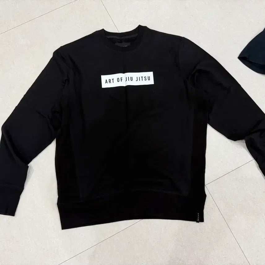 [BUNJANG] AOJ Box Logo Sweatshirt XL / AOJ 박스 로고 맨투맨 XL