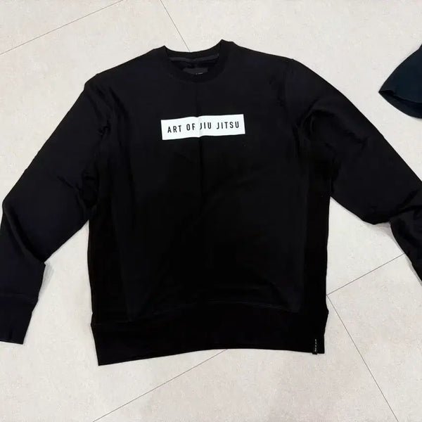 [BUNJANG] AOJ Box Logo Sweatshirt XL / AOJ 박스 로고 맨투맨 XL
