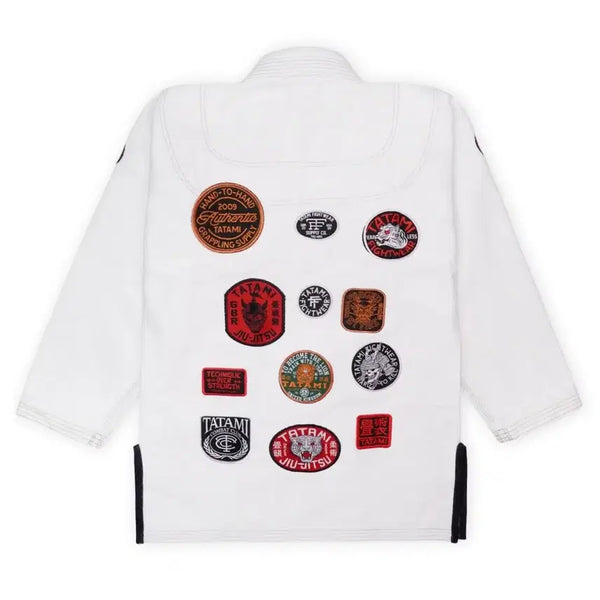 [BUNJANG] Tatami Outlaw Patch White Jiu Jitsu Gi A2 / 새상품) 타타미 아웃로 패치 화이트 주짓수 도복