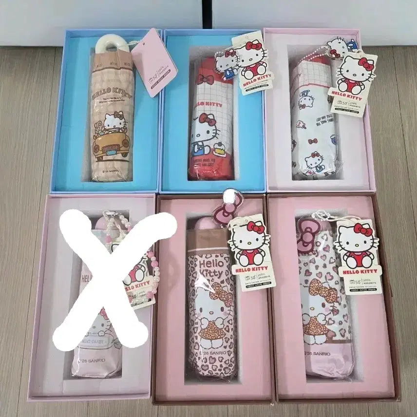 [BUNJANG] Hello Kitty Umbrella 7 Types / 헬로키티 양우산 7종