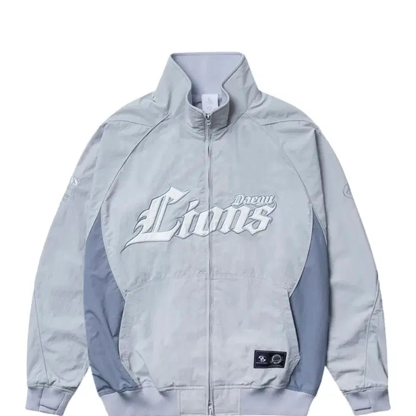 [BUNJANG] Sansan Gear Samsung Lions Windbreaker Grey XL / 산산기어 삼성라이온즈 바람막이 그레이XL