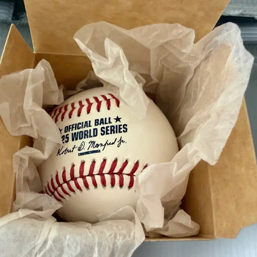 [BUNJANG] 2025 World Series Official Baseball - Los Angeles Dodgers Championship Edition / 2025 월드시리즈 공인구 (LA다저스 우승)