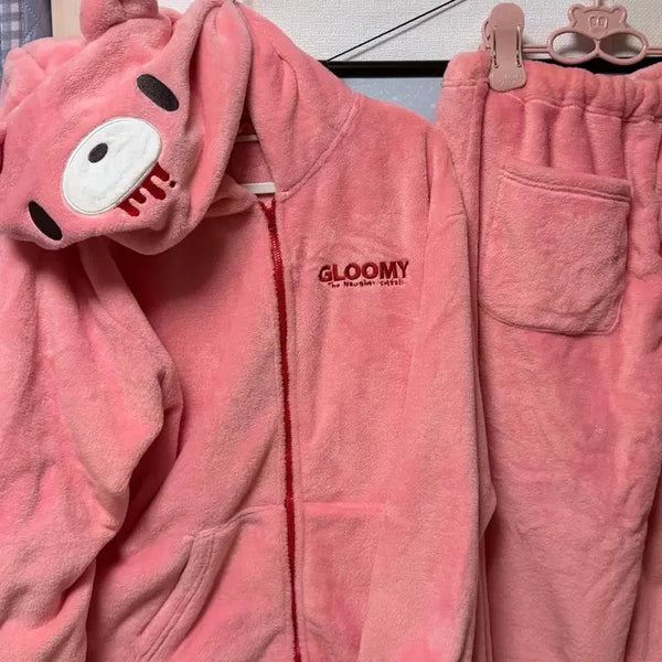 [BUNJANG] Gloomy Bear Pasio's Roomwear Pajama Set / 글루미베어 파시오스 룸웨어 파자마 셋업