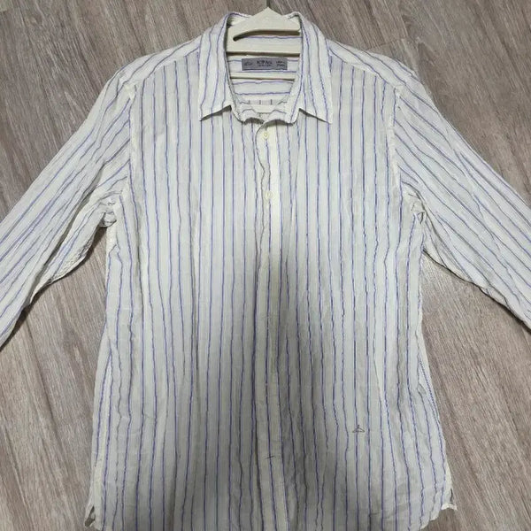 [BUNJANG] Epigram KIPAS Stripe Thin Shirt / (정품, S급) 시리즈 에피그램 KIPAS 스트라이프 얇은 셔츠