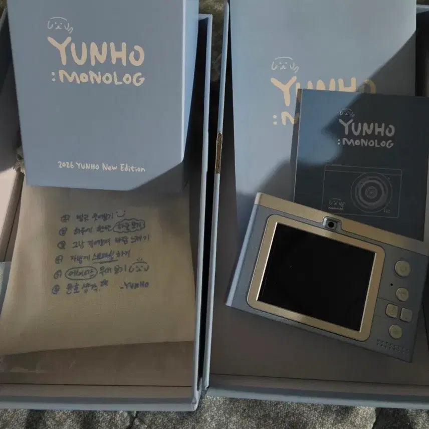 [BUNJANG] Yunho 2026 Birthday Photocard Holder Camera / 윤호 2026 생일MD 카메라