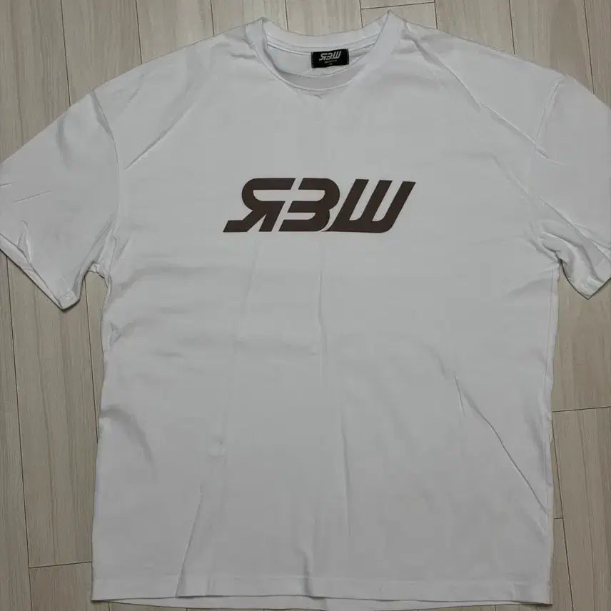 [BUNJANG] RBW Original Oversized T-shirt White / [M] RBW 오리지널 오버핏 반팔 화이트 짐웨어