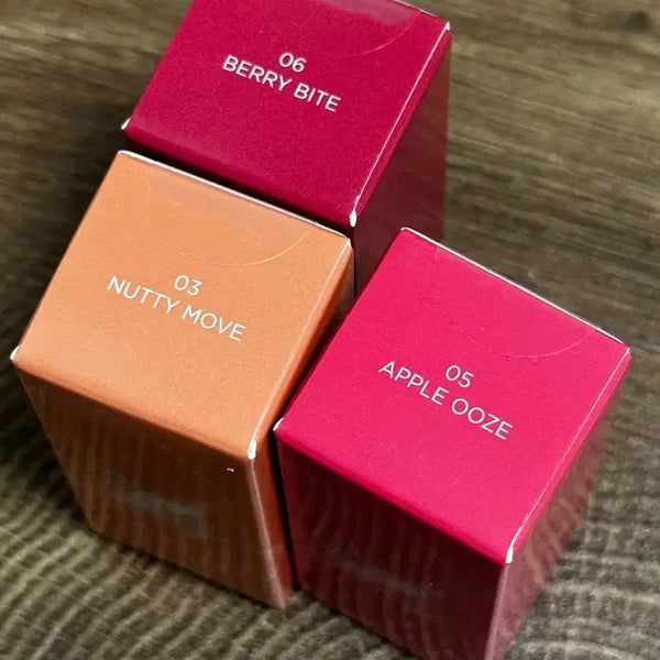 [BUNJANG] Rom&nd Juicy Lasting Tint (New) - Apple Snu, Nutty Move, Berry Bite / 롬앤 물틴트 새상품 애플스누즈 너티무브 베리바이트