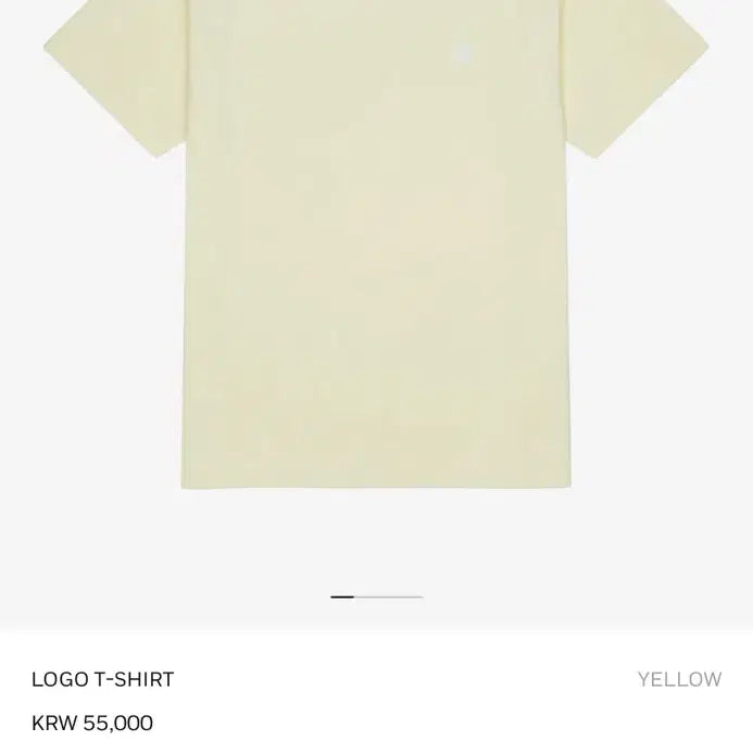 [BUNJANG] Sansan Gear 26SS Logo T-Shirt Yellow / 산산기어 26SS 로고 티셔츠 옐로우 2