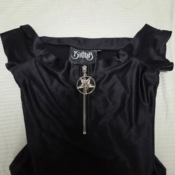 [BUNJANG] Killstar Off-Shoulder Goth Top XS / 킬스타 killstar 오프숄더 고스 탑 xs