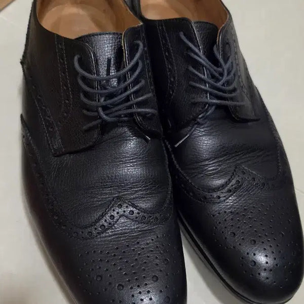 [BUNJANG] Paul Smith Calf Leather Wingtip Brogue Shoes UK8 / [UK8(270)] PS 폴 스미스 카프 레더 윙팁 브로그 구두