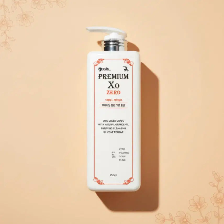 [BUNJANG] Graviss Premium Zero Shampoo 750ml / 그라비스 프리미엄 제로 샴푸 750ml