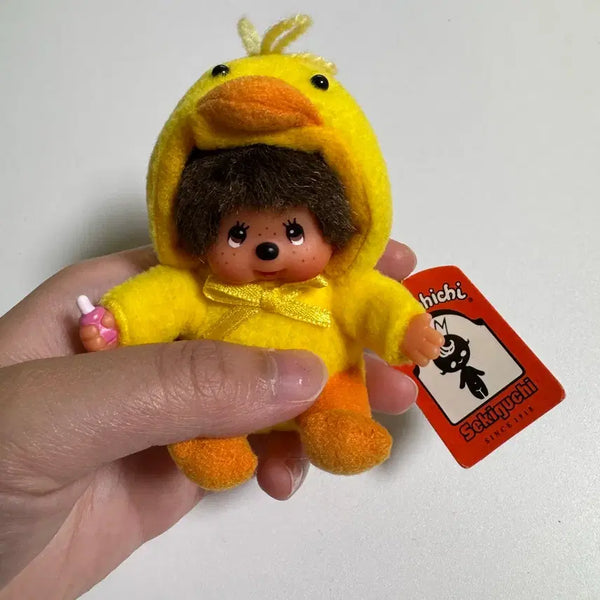 [BUNJANG] Vintage Monchhichi Duck Mini Keyring / 고전 오리 몬치치 미니 키링 판매중 택O