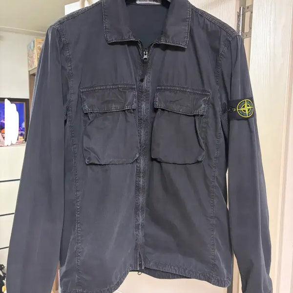 [BUNJANG] Stone Island 22SS Overshirt Jacket / 스톤아일랜드 오버셔츠 자켓 22 ss