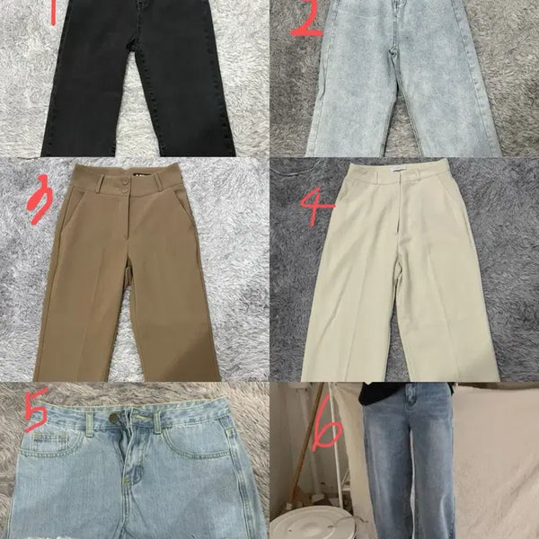 [BUNJANG] Assorted Trousers for Sale / 바지 모음 싸게 팔아요