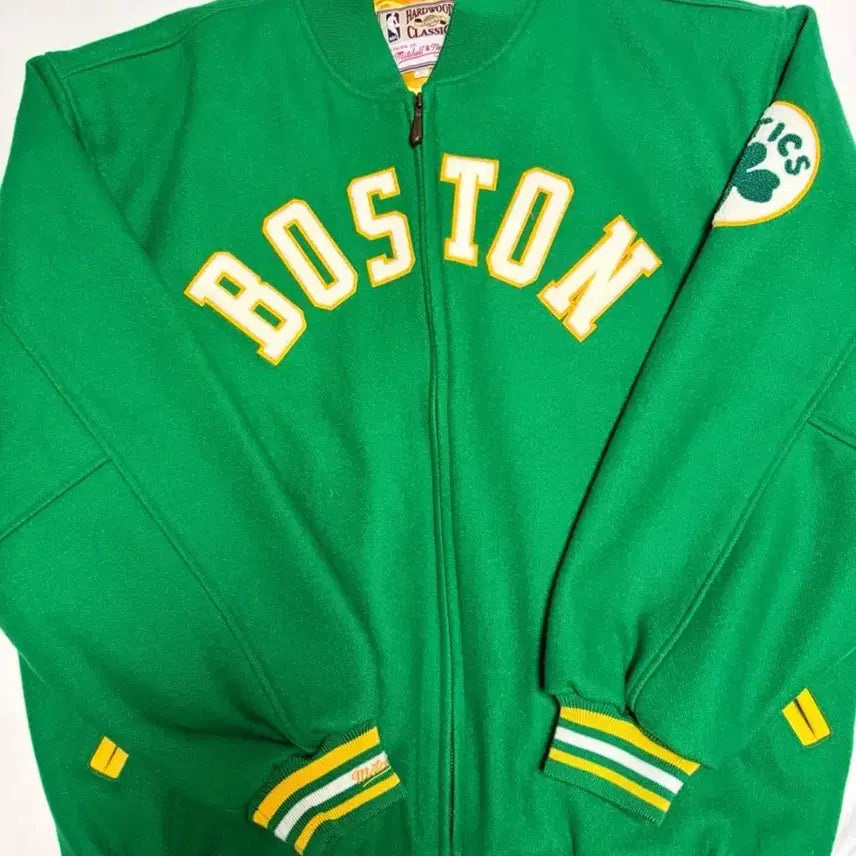 [BUNJANG] Mitchell & Ness Boston Celtics Varsity Jacket 3XL / 미첼앤네스 보스턴 셀틱스 바시티자켓 / 3XL