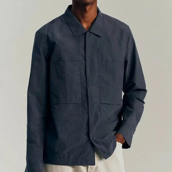 [BUNJANG] COS Technical Nylon Cotton Utility Shirt XS / COS 코스 테크니컬 나일론 코튼 유틸리티 셔츠 XS