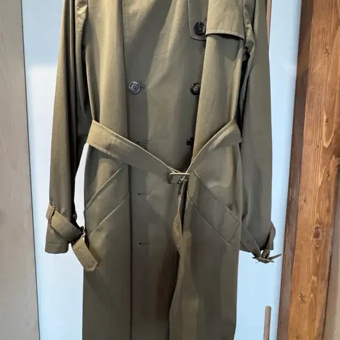[BUNJANG] A.P.C. Greta Trench Coat Khaki Size 40 / A.P.C 그레타 트렌치 코트/아페쎄/40