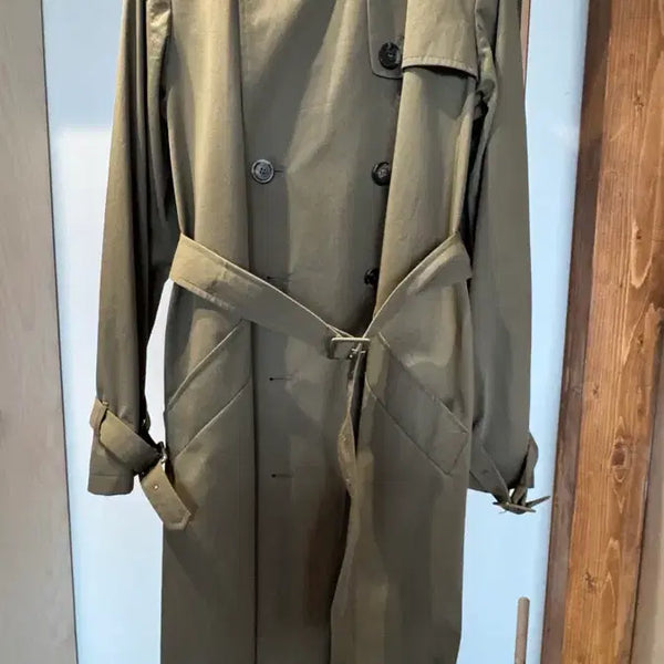 [BUNJANG] A.P.C. Greta Trench Coat Khaki Size 40 / A.P.C 그레타 트렌치 코트/아페쎄/40