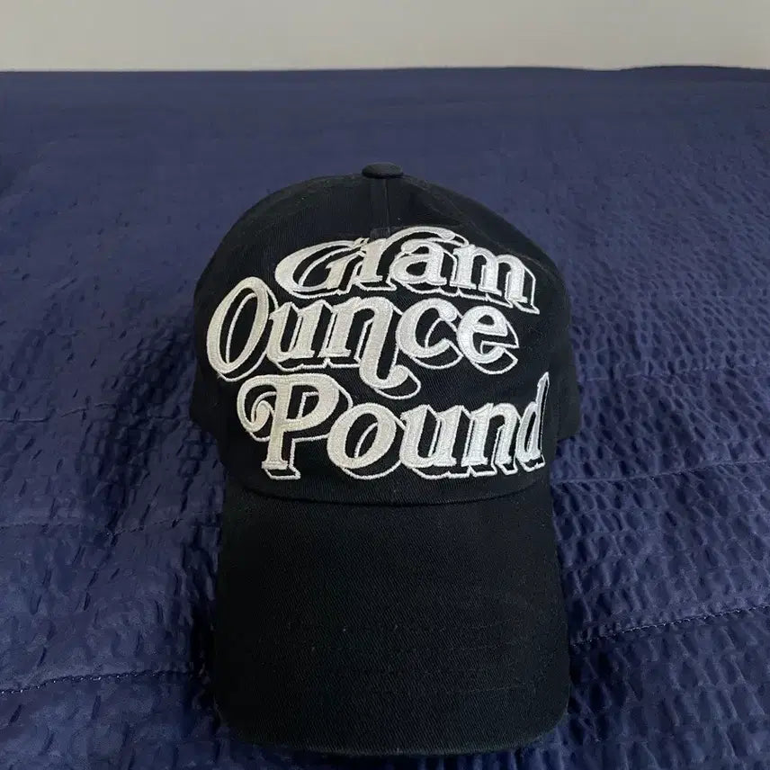[BUNJANG] Grammouncepound Ball Cap / 그램아운스파운드 볼캡 모자
