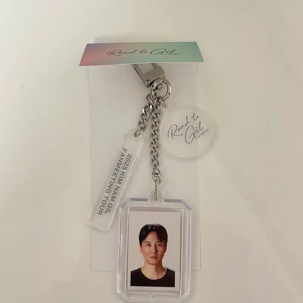 [BUNJANG] Kim Nam-gil 2025 Fan Meeting Tour 'Road to Gil' Photo Keyring / 2025 김남길 팬미팅 투어 증사 키링 판매 로드 투 길 road to gil
