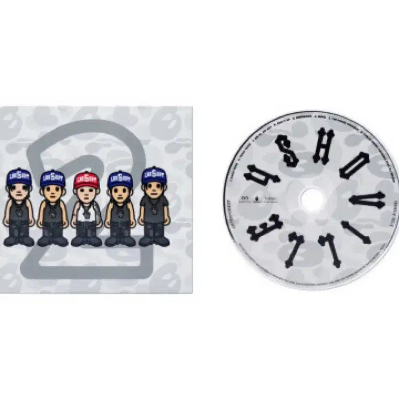 [BUNJANG] Longshot x Bape Collaboration Sealed Album & Photocard / 롱샷X베이프 콜라보 미개봉 (앨범, 포카, 반팔X)