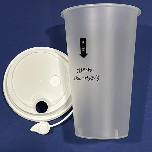 [BUNJANG] Stray Kids Felix Popup Reusable Cup / 스키즈 팝업 리유저블 컵 필릭스 스트레이키즈