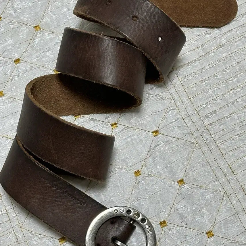 [BUNJANG] American Eagle Leather Belt Brown Size S / 아메리칸이글 가죽 벨트 브라운 S