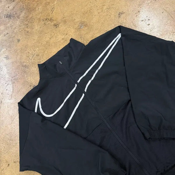 [BUNJANG] Nike Swoosh Windbreaker Black / [정품/S] 나이키 스우시 바람막이 검정