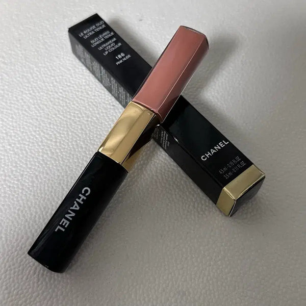 [BUNJANG] Chanel Rouge Duo Ultra Tenyu 186 Pink Nude Lipstick / 샤넬 루쥬 듀오 울트라 텐유 186 핑크 누드