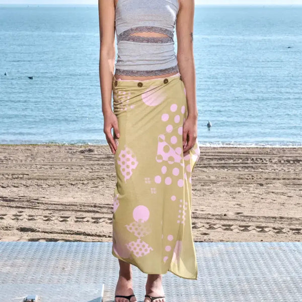 [BUNJANG] Odly Workshop Scarf Skirt / 오들리워크샵 스카프 스커트