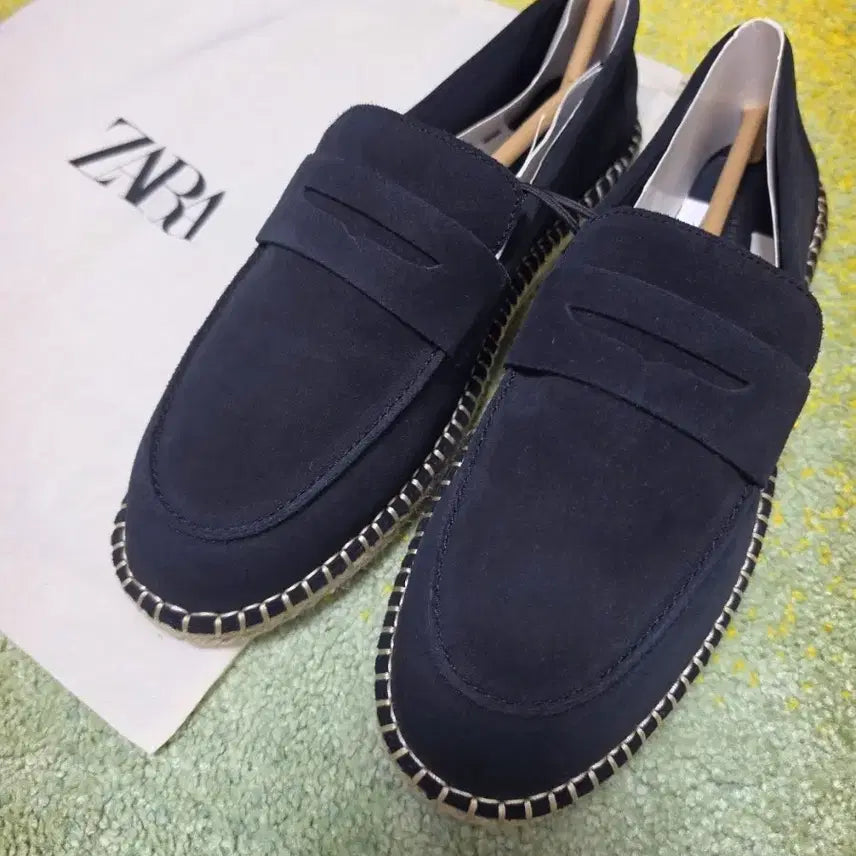 [BUNJANG] ZARA Espadrilles Suede Leather / ZARA 자라 에스파드류